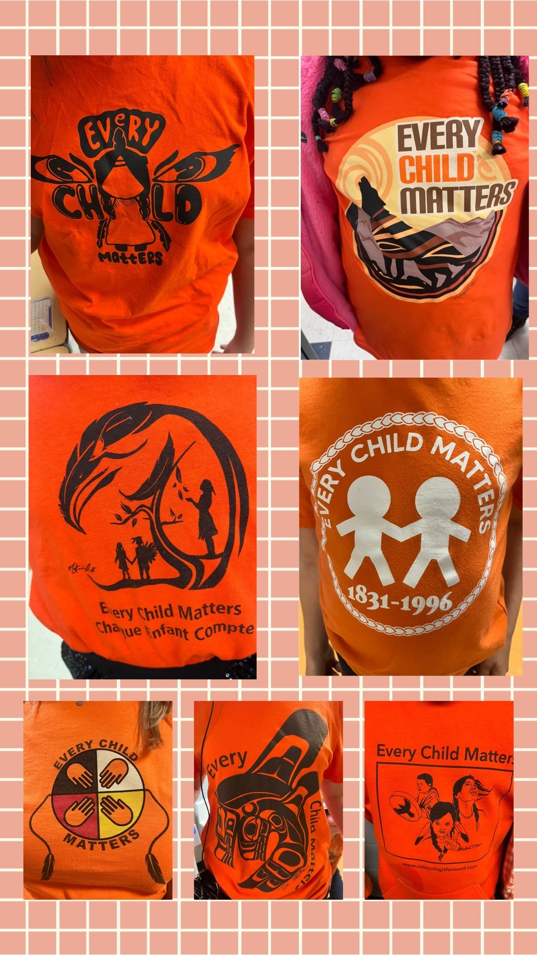 Orange Shirts